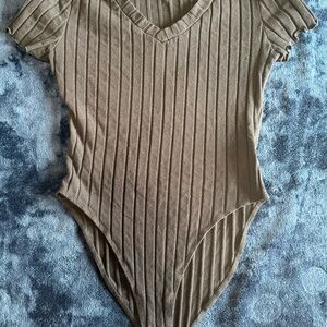 Ribbed Black Women’s One Piece